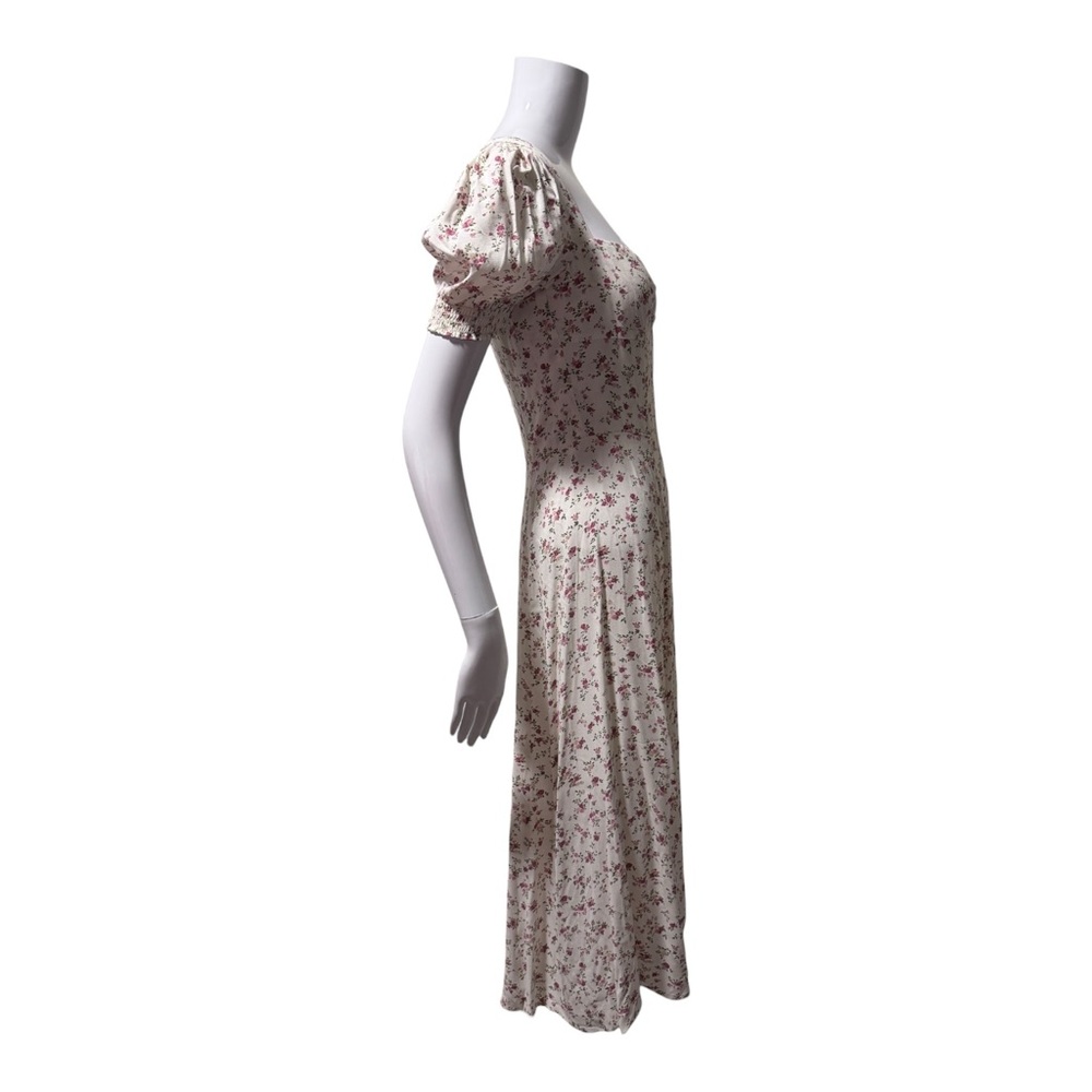 NEW Reformation Lacey Midi Dress Size 4 Boheme Floral - Picture 4 of 9